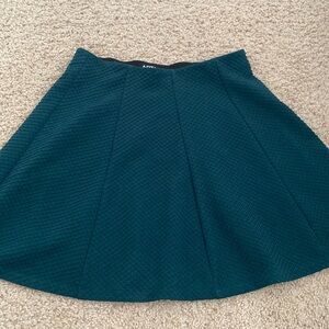 Forest green skirt